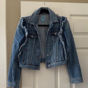 CeCe Light Blue Denim Jacket